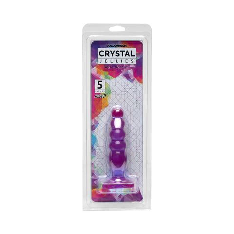 Crystal Jellies - Anal Delight Purple 5in