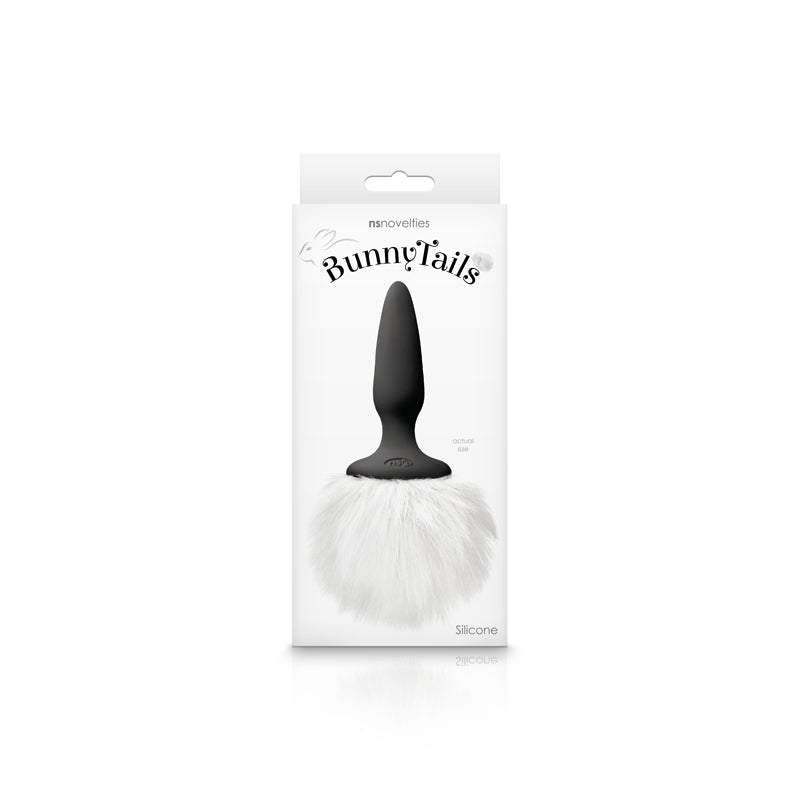 BUNNY TAILS MINI WHITE FUR