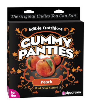 EDIBLE CROTCHLESS GUMMY PANTIES-PEACH