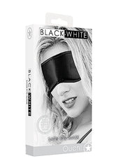 B&W SATIN EYE MASK