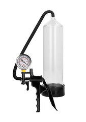 PUMPED ELITE BEGINNER PUMP W/ PSI GAUGE TRANSPARENT