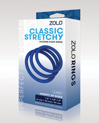 ZOLO CLASSIC STRETCHY SILICONE COCK RING