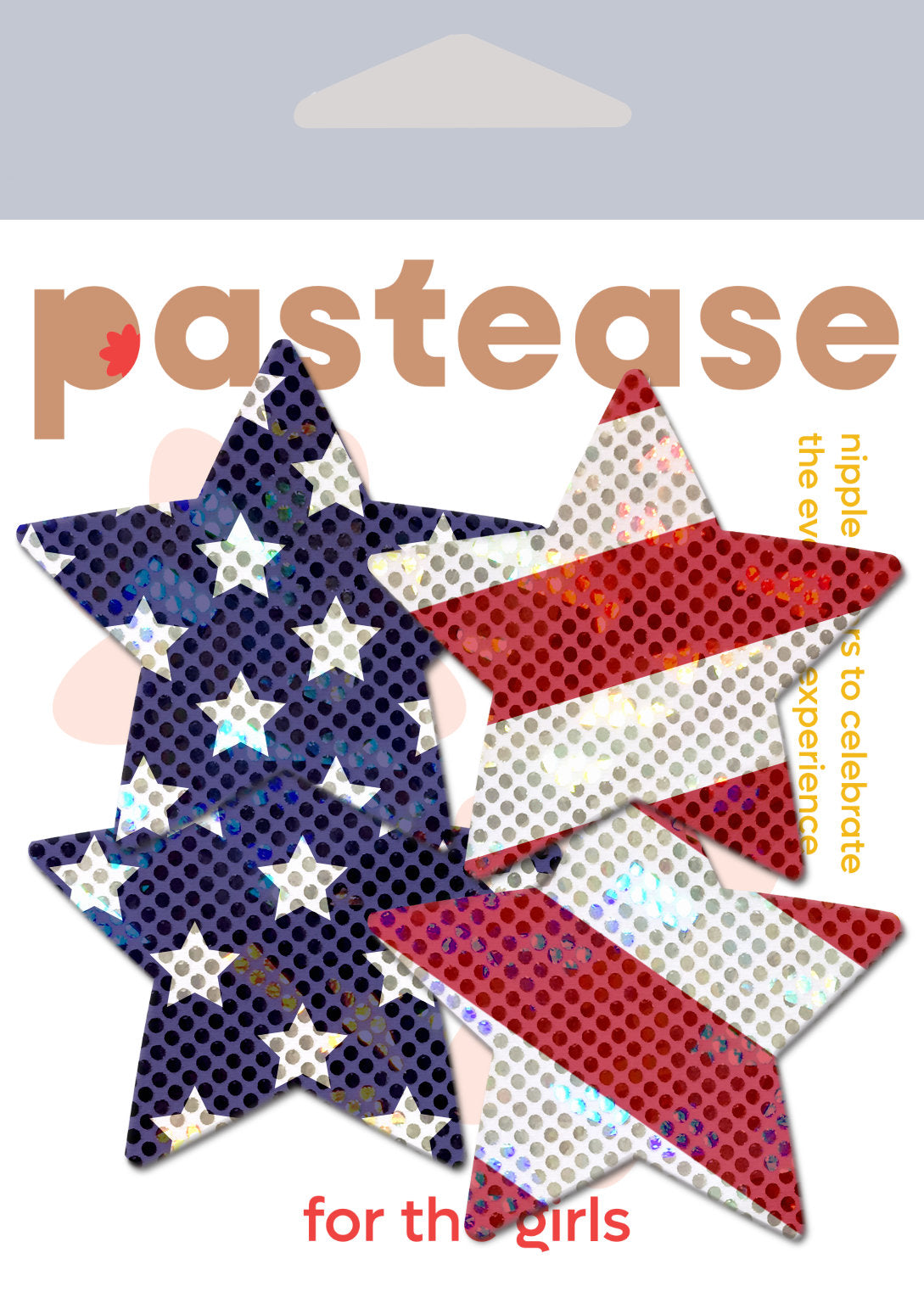 PASTEASE PETITES GLITTERING STARS & STRIPES SMALL