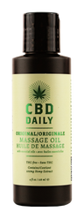 CBD DAILY MASSAGE OIL 4 OZ