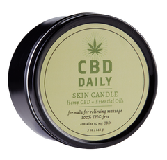 CBD DAILY SKIN CANDLE 3N1 5 OZ