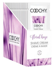 COOCHY SHAVE CREAM FLORAL HAZE FOIL 15 ML