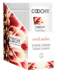 COOCHY SHAVE CREAM SWEET NECTAR FOIL 15 ML