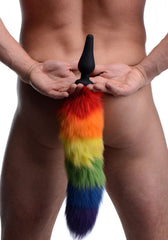 TAILZ RAINBOW TAIL SILICONE BUTT PLUG