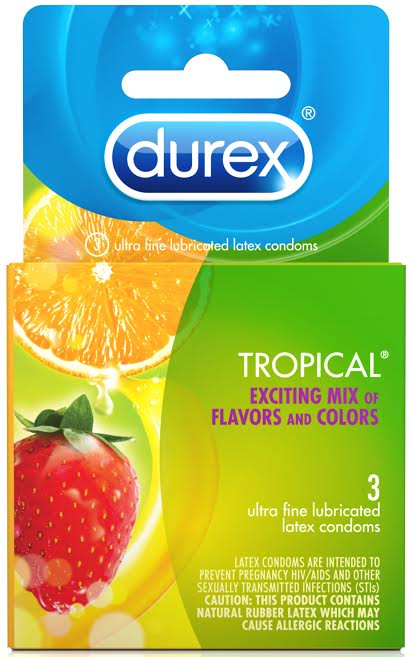 DUREX TROPICAL 3 PACK