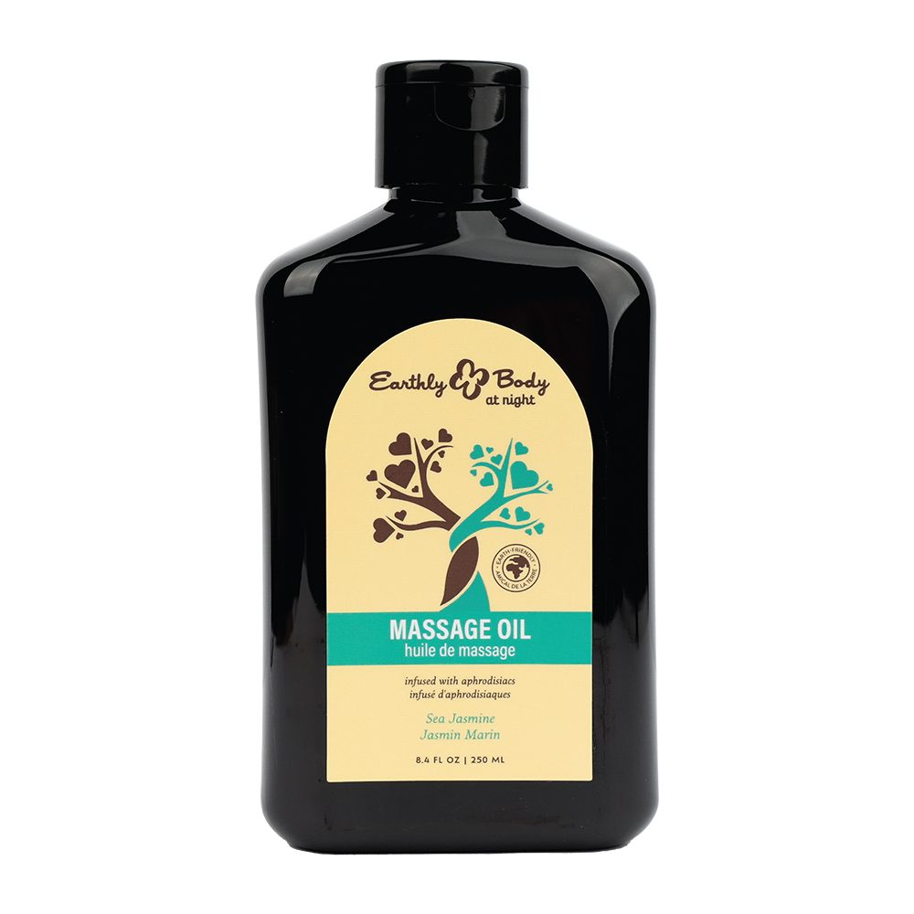 HEMP SEED BY NIGHT MASSAGE OIL APHRODISIAC COLLECTION SEA JASMINE 8OZ