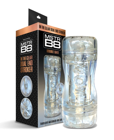 MSTR B8 IN THE CLEAR DUAL END STROKER DOUBLE DATE