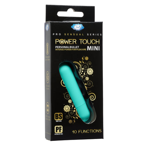 CLOUD 9 POWER TOUCH III - TEAL MINI RECHARGEABLE BULLET
