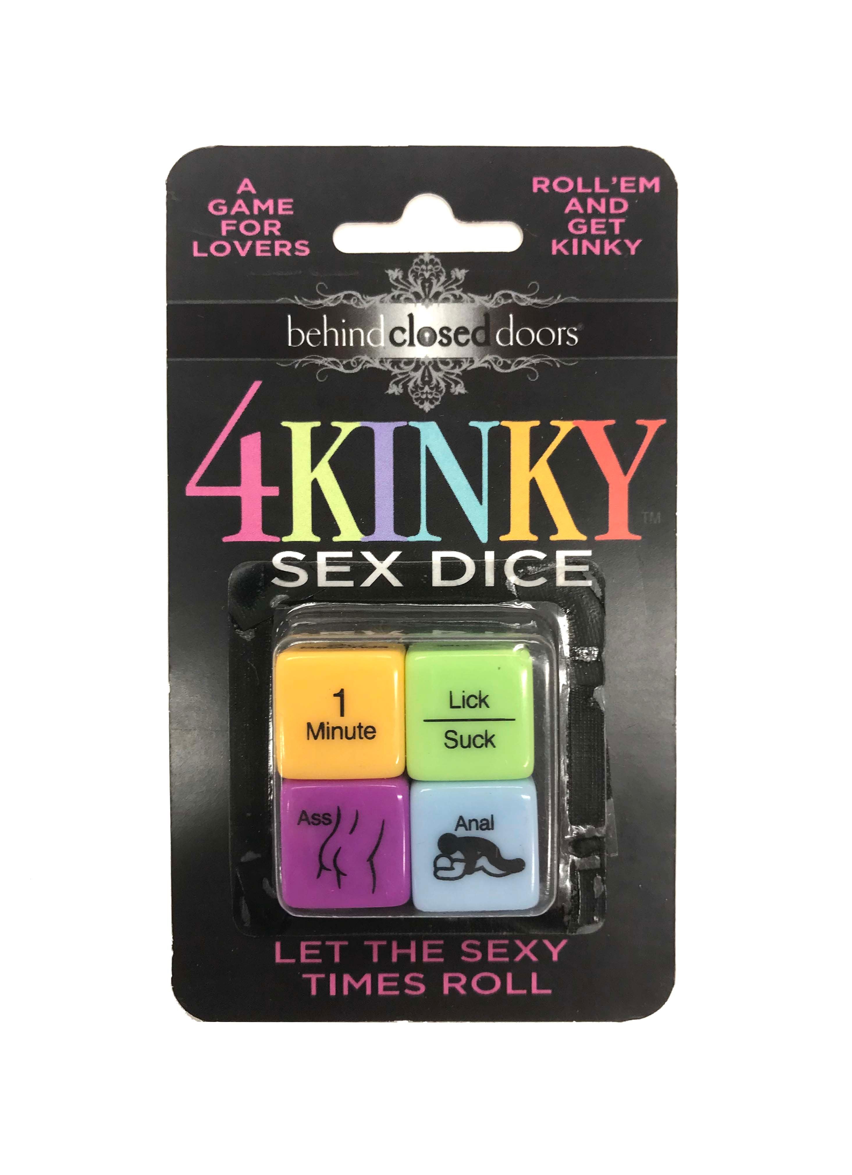 4 KINKY SEX DICE