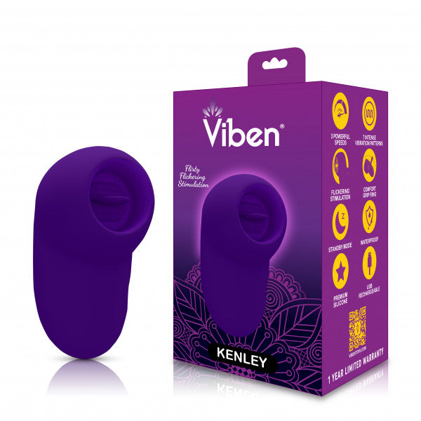 KENLEY VIOLET INTENSE FLICKERING FINGER VIBE