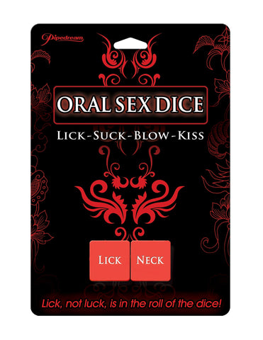 ORAL SEX DICE LICK-SUCK-BLOW-KISS