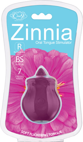 CLOUD 9 HEALTH & WELLNESS FLUTTER ORAL TONGUE STIMULATOR PLUM