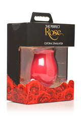 BLOOMGASM THE PERFECT ROSE CLIT STIMULATOR RED