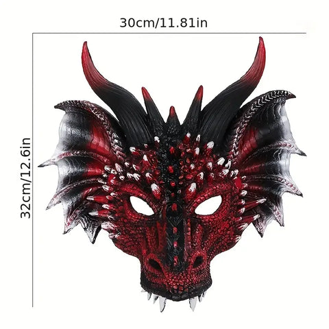 1PC MASQUERADE DRAGON MASK