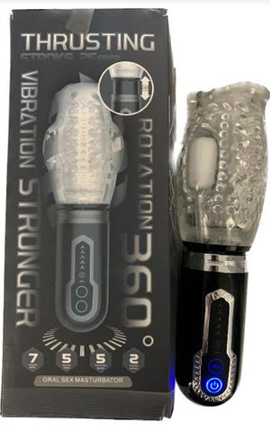 THRUSTING ROTATING STROKER (THE MALE STROKER 3)