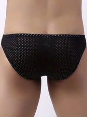 Men's Sexy U Pouch Breathable Quick Drying Low Waist Briefs
