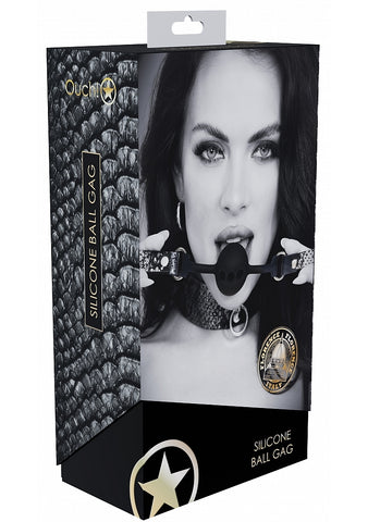 OUCH! FLORENCE COLLECTION SILICONE BALL - BLACK