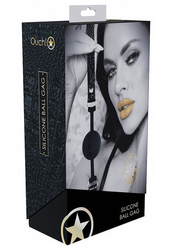 OUCH! ROME COLLECTION SILICONE BALL GAG