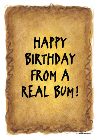 HAPPY B-DAY FROM A REAL BUM