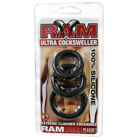 Ram Ultra Silicone Cocksweller-Blk