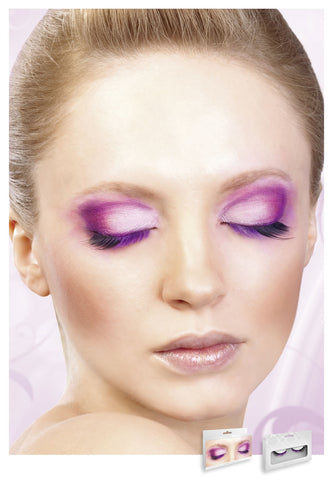 Black-Purple Deluxe Eyelashes