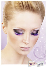 Blue-Purple Deluxe Eyelashes