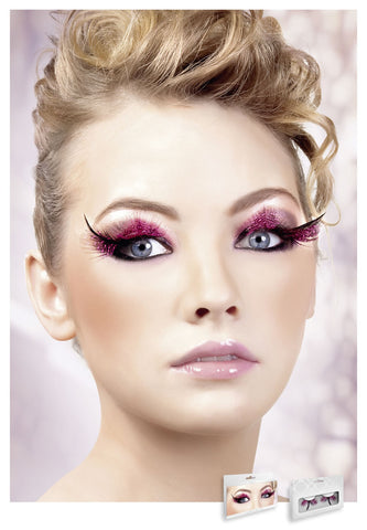 Baby Pink Feather Eyelashes