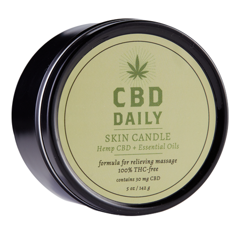 CBD DAILY SKIN CANDLE 3N1 5 OZ