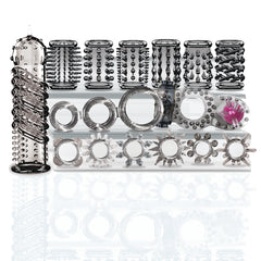 TRY-CURIOUS COCK RING & SLEEVE SET