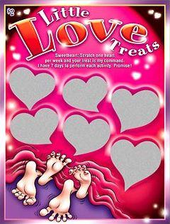 LITTLE LOVE TREATS SCRATCHER