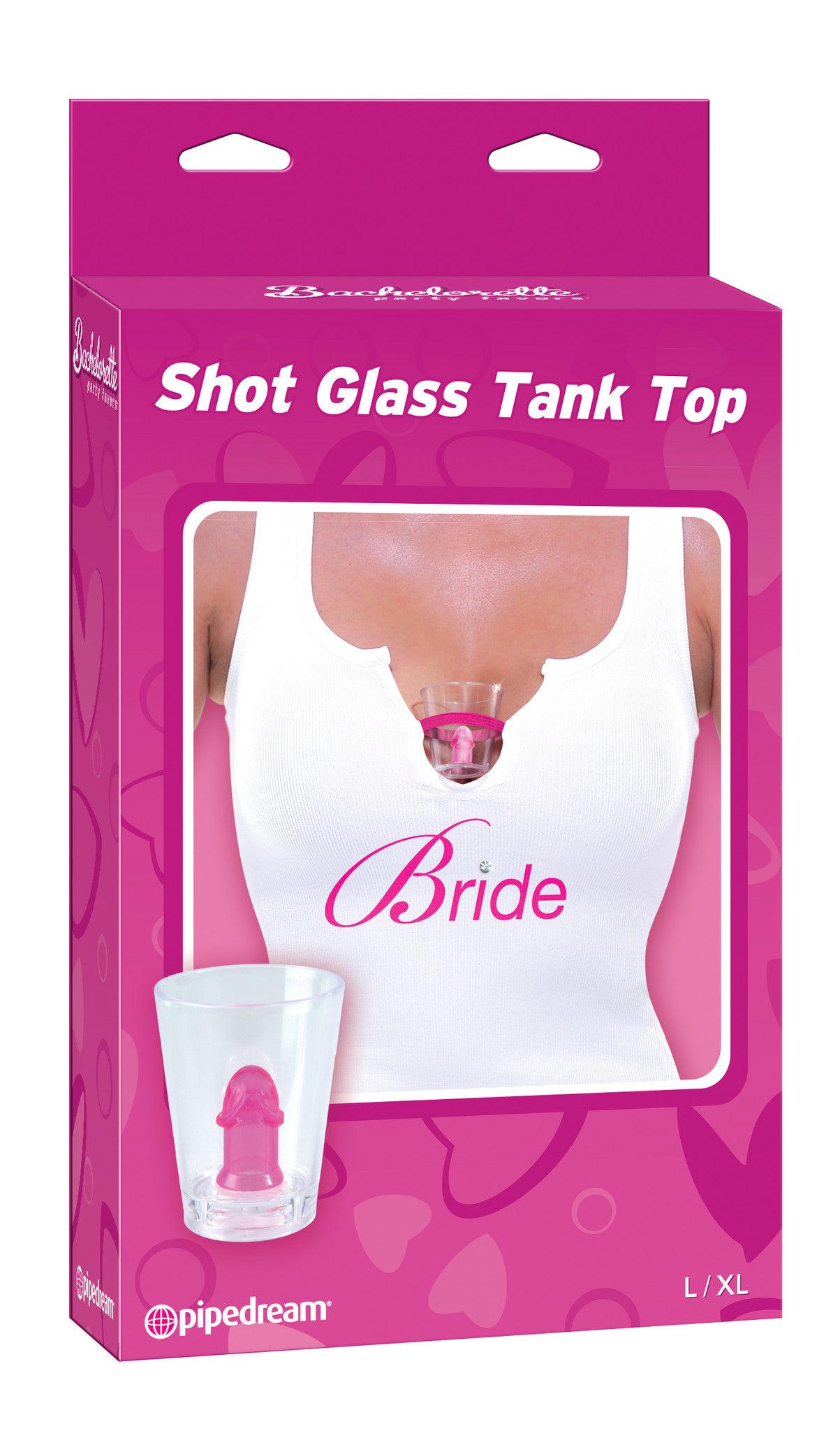 Bachelorette Shot Glass Tank Top