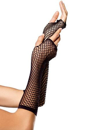 Fishnet Fingerless Gloves